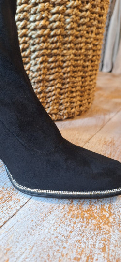 JESSICA negro, botin