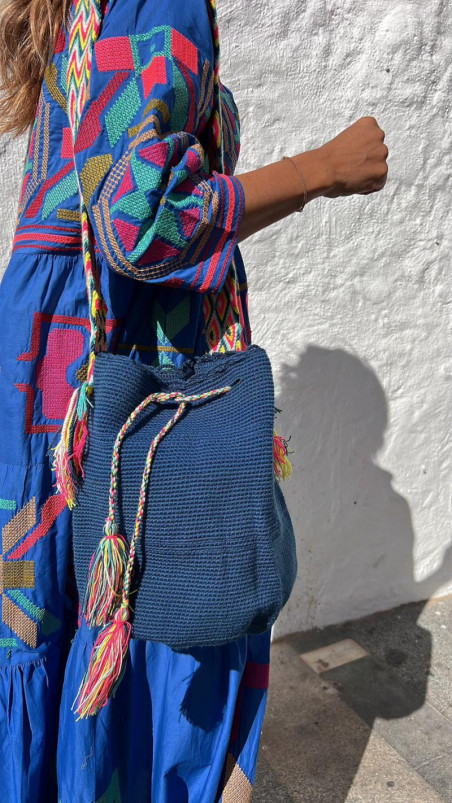 WAYU azul, bolso