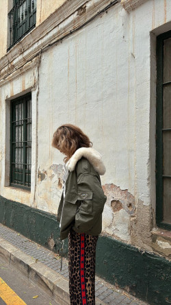 ARMY kaki,  parka