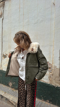 ARMY kaki,  parka