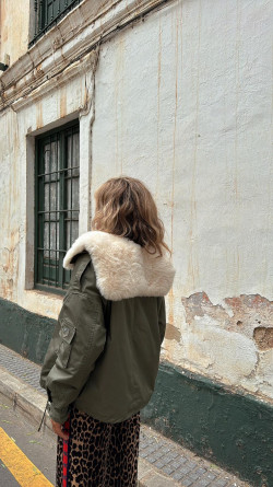 ARMY kaki,  parka