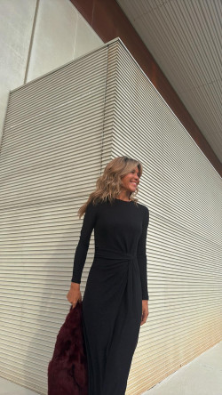 BLANES negro, vestido largo