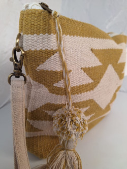 DARA beige/mostaza, bolsa de mano