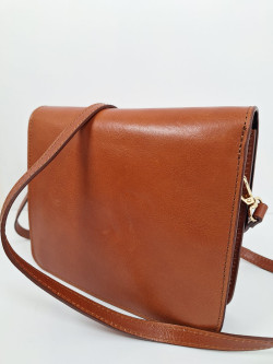 SERYI camel, bolso piel