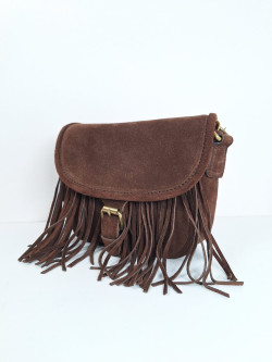 CURIOSE camel, bolso flecos